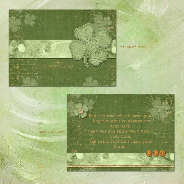 St Patikc's Day card