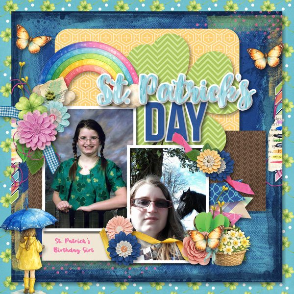 St Patrick's Birthday Girl