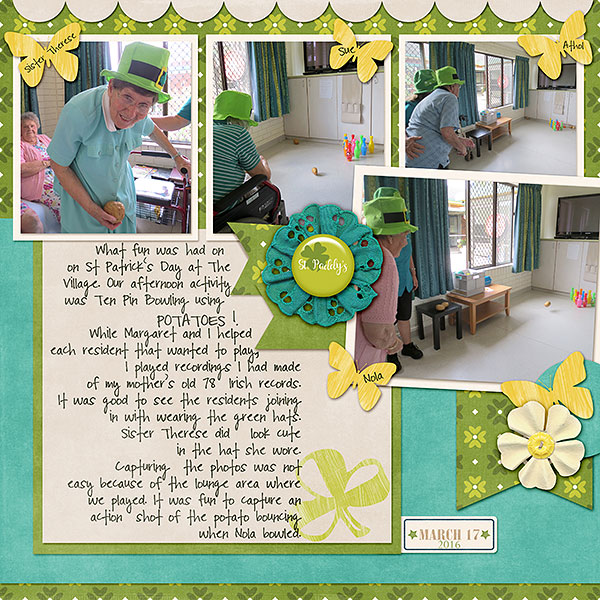 St Patricks Day at the Village