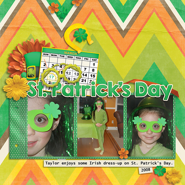 St. Patrick's Day Dress-up 2008