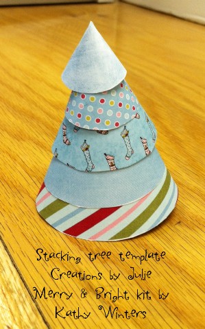 Stacking tree template