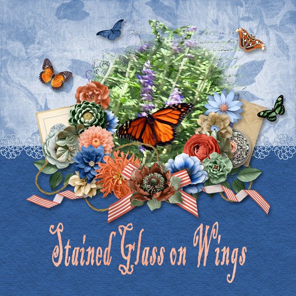 Stained Glass on Wings