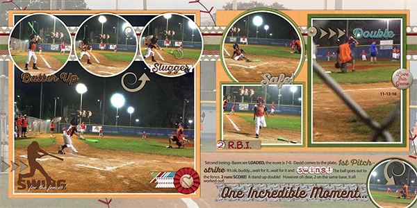 Stand up double and 2 RBI