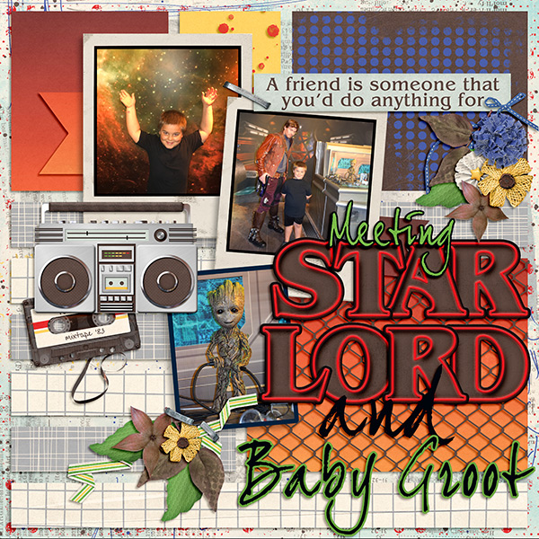 Star Lord + Groot