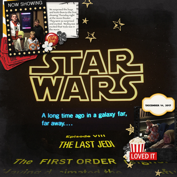 Star Wars Movie opening