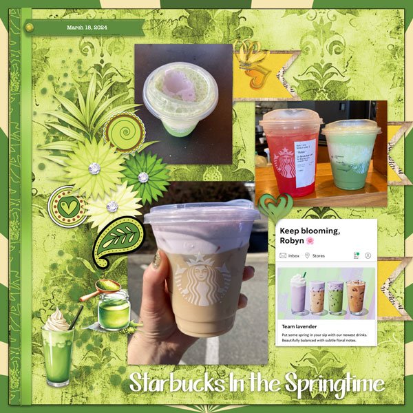 Starbucks In the Springtime