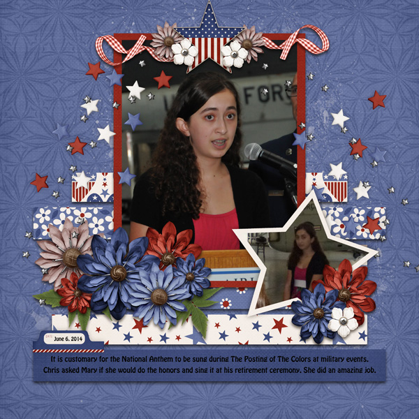 Stars Stripes Template #4-MissFish
