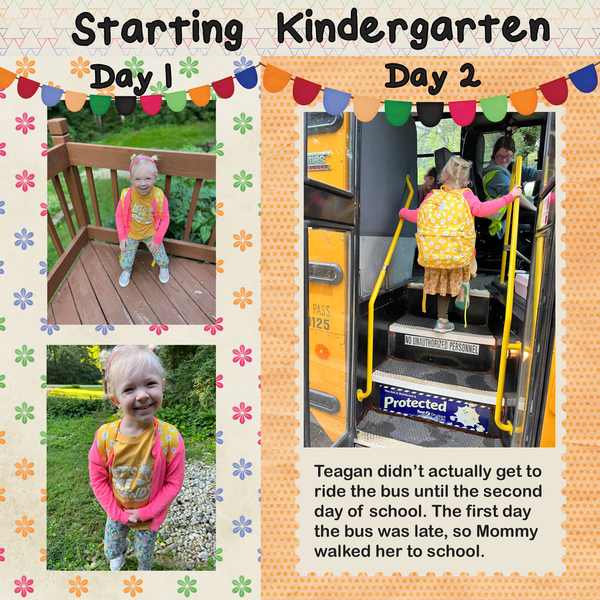 Starting Kindergarten