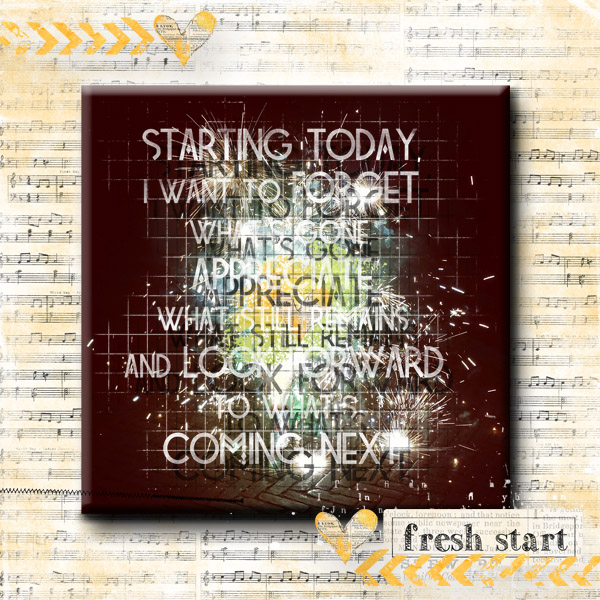 Starting Today