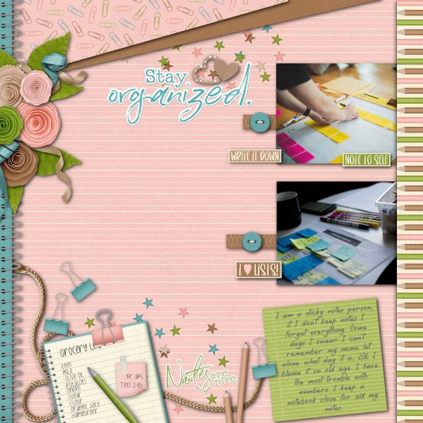 Stay Organized