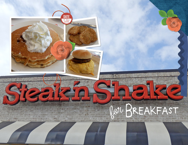 Steak 'n Shake for Breakfast