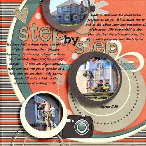 step by step