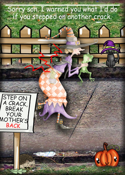 Step on a crack