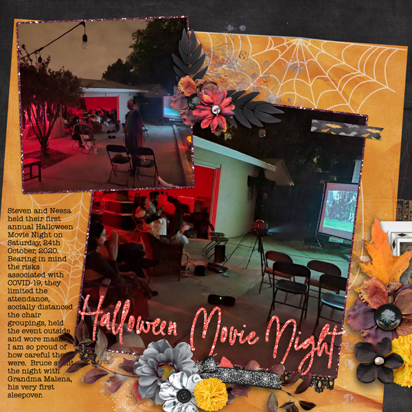 Steven and Nessa Halloween Party