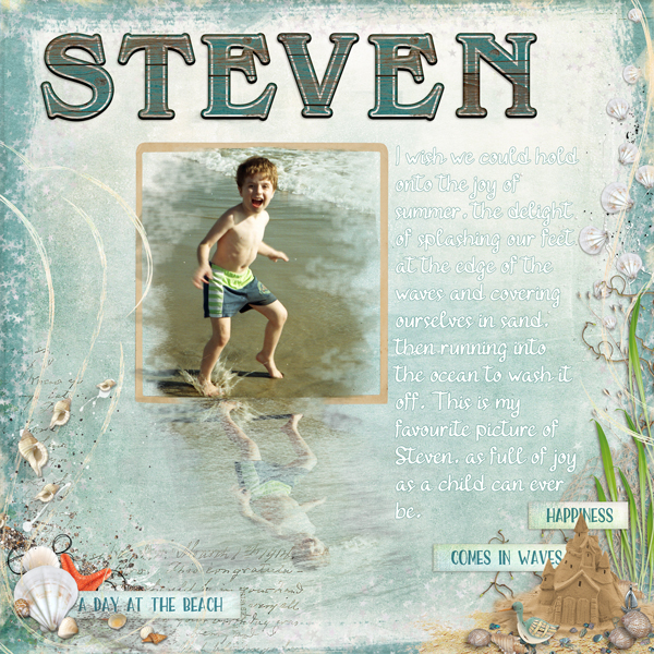 Steven on the Beach