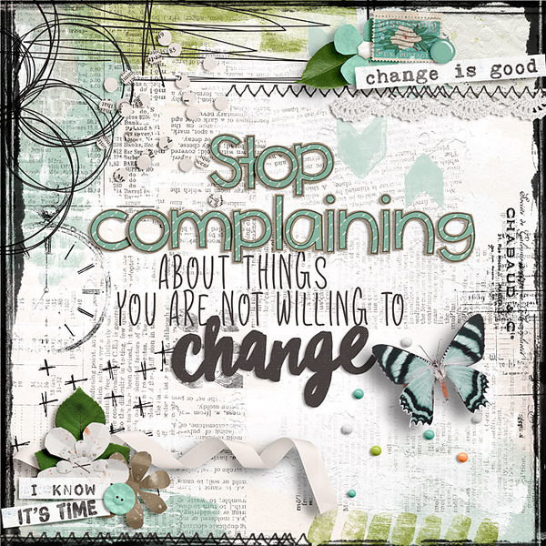 Stop complaining