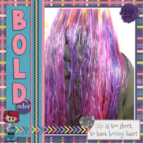 Stormy Bold Hair