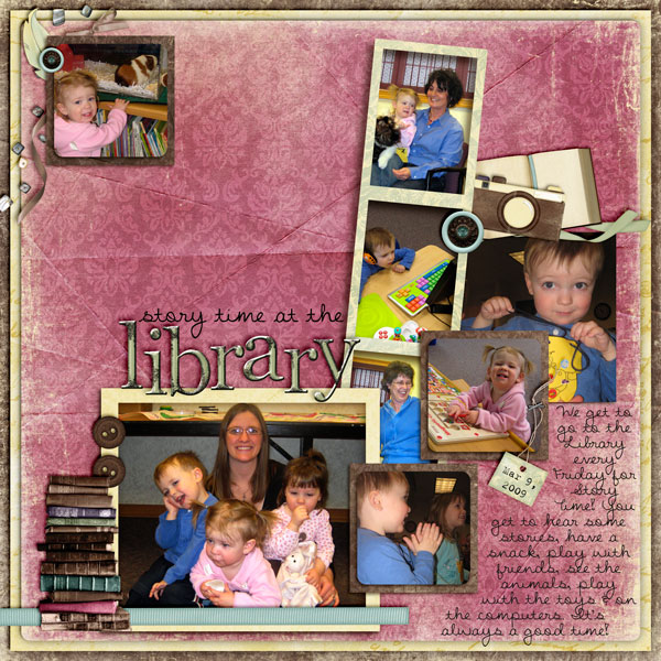 Story time at the Library