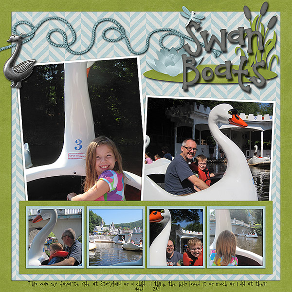 Storyland Swan Boats