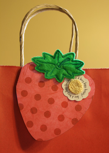 Strawberry Card