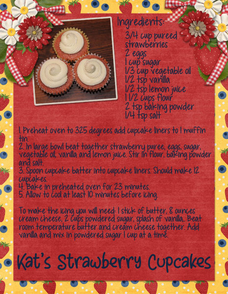 Strawberry Cupcakes