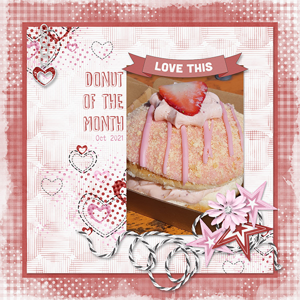 Strawberry Donut