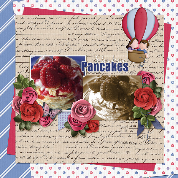 Strawberry Pancakes