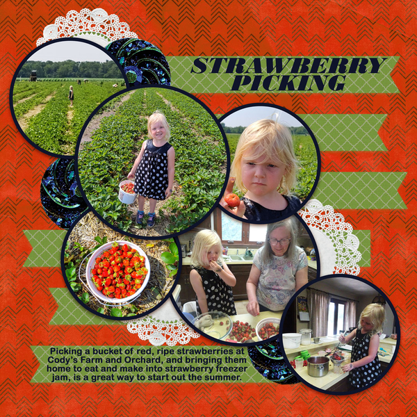 Strawberry picking
