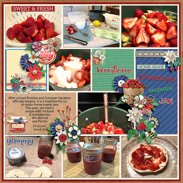 Strawberry Rhubarb Jam