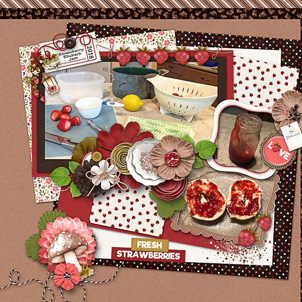 Strawberry Rhubarb Jam