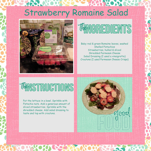 Strawberry Romaine Salad