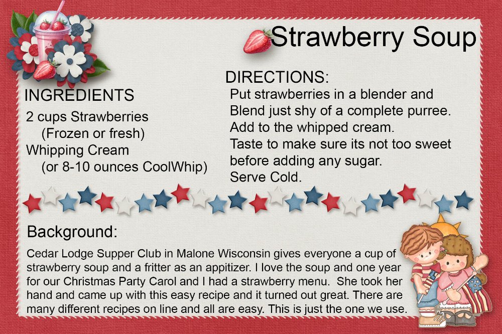 Strawberry Soup
