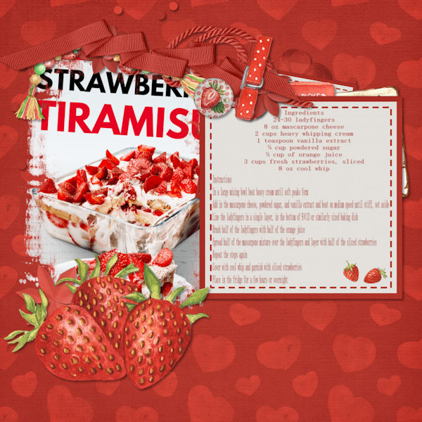 Strawberry Tiramisu