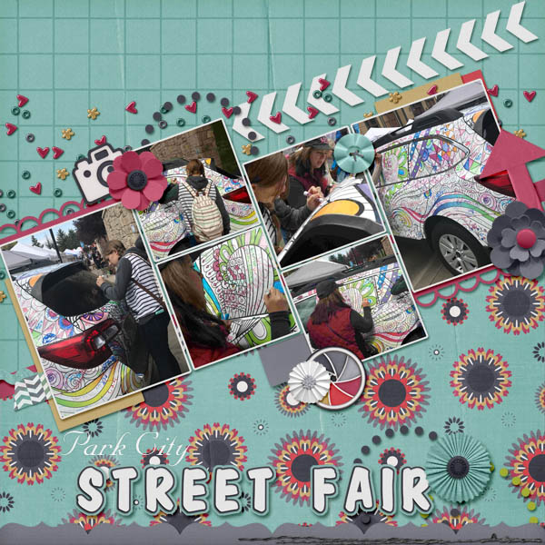 Street Fair Coloring