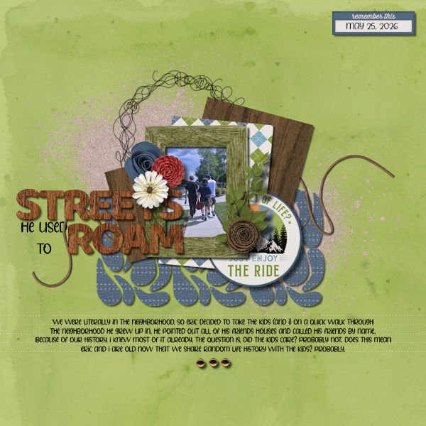 Streets He Used to Roam