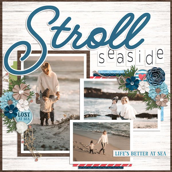 Stroll seaside