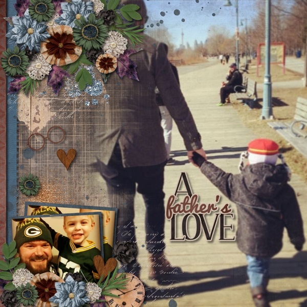 Strolling with Daddy