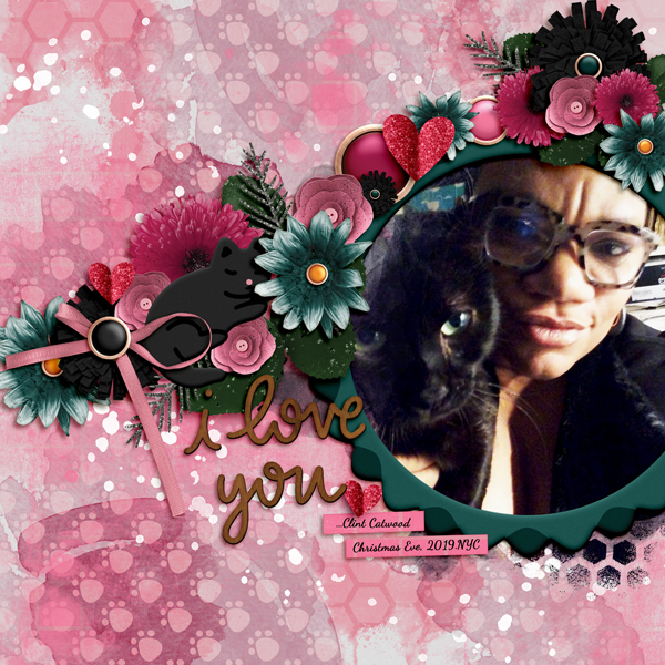 Studio Liv - Cuddly Cats - I Love You