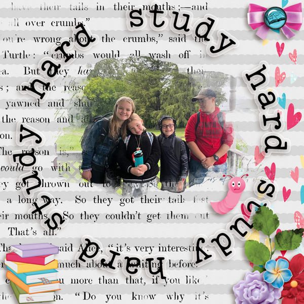 STUDY HARD - WORD ART - NOV 2022