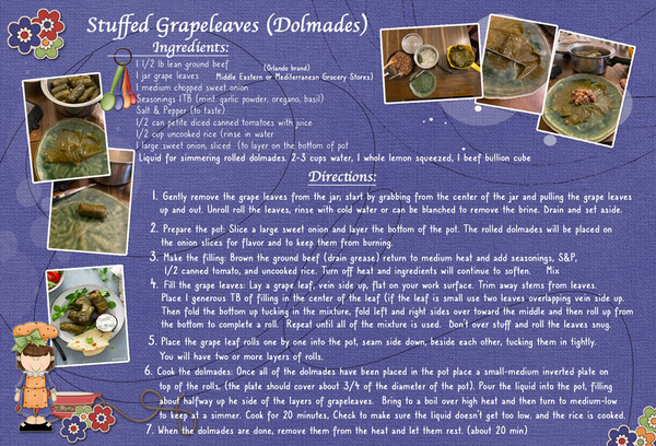 Stuffed Grape Leaves