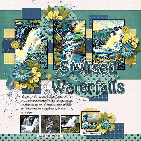 Stylised Waterfalls