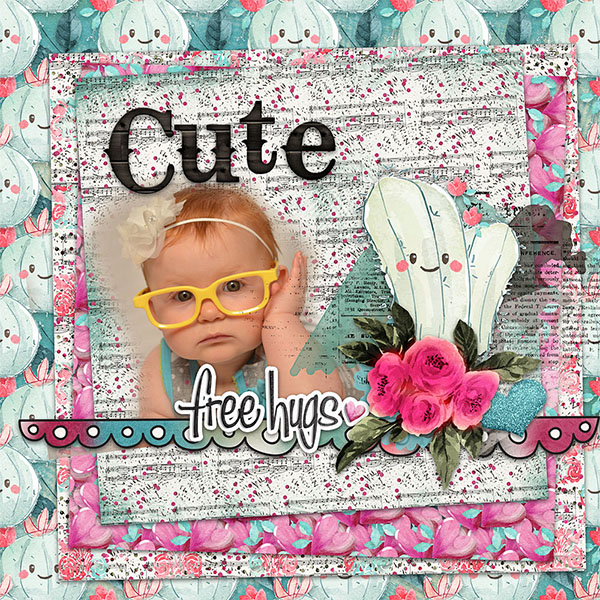 Succulent Love By Cutie Pie Scraps