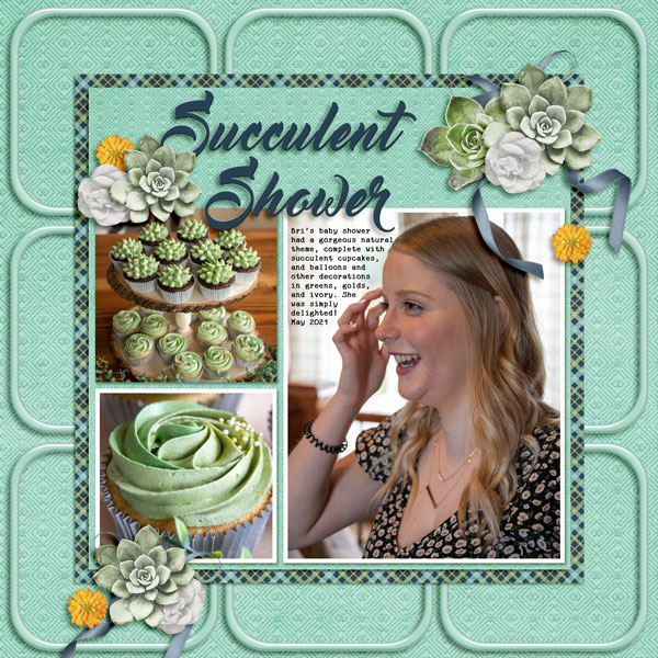 Succulent Shower