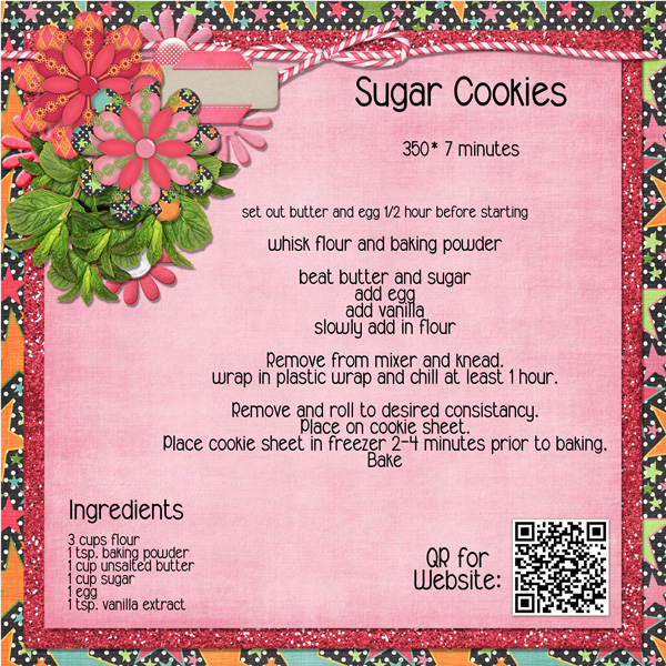 Sugar Cookie Recipe