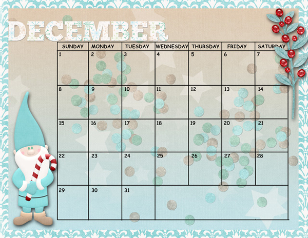 Sum Up Calendar December 2019