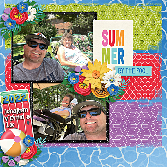Summer at the pool 22