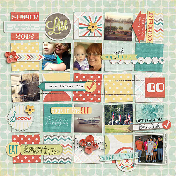 Summer Bucket List 2012