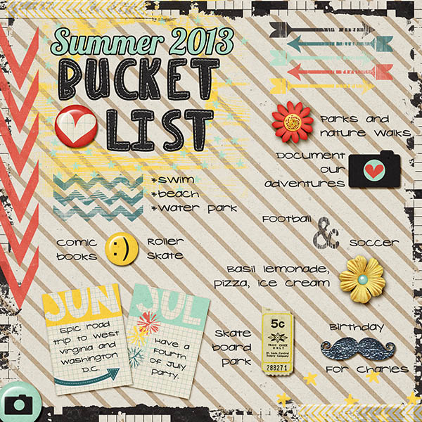 Summer Bucket List