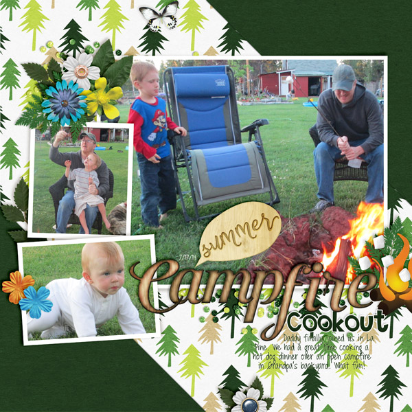 Summer Campfire Cookout