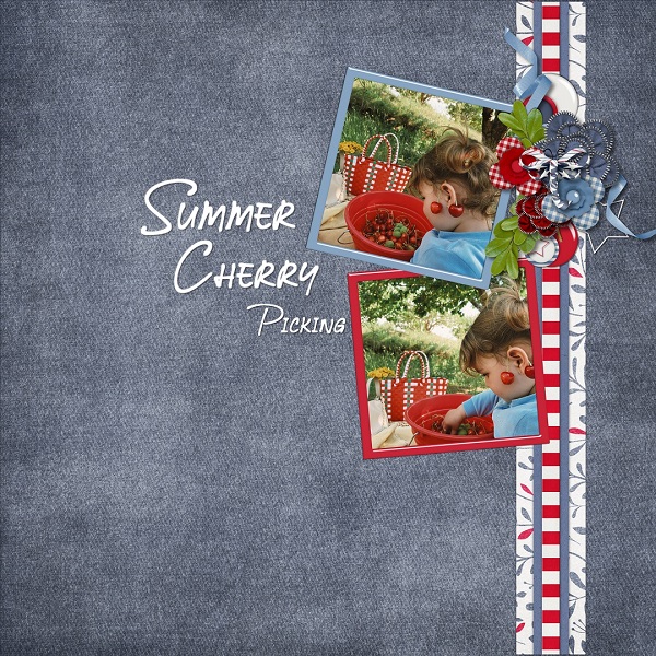 Summer cherry picking